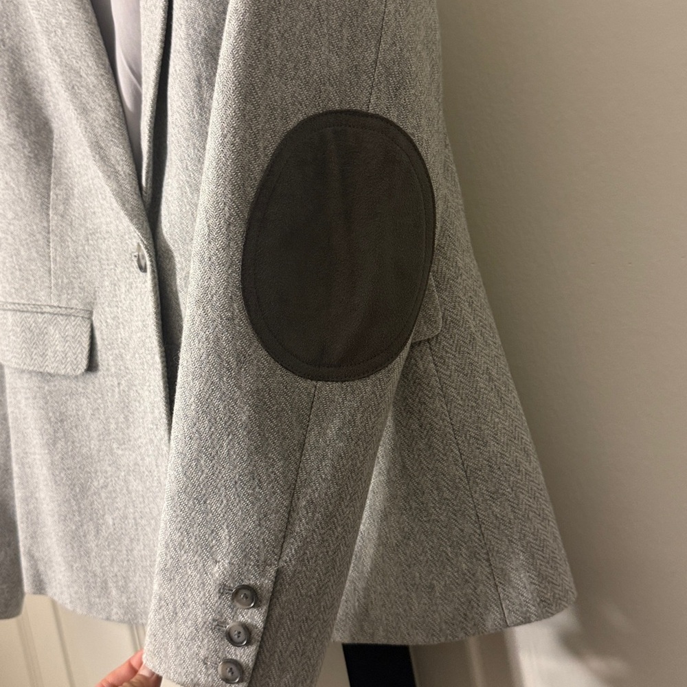 LOFT Gray Blazer - Picture 4 of 5
